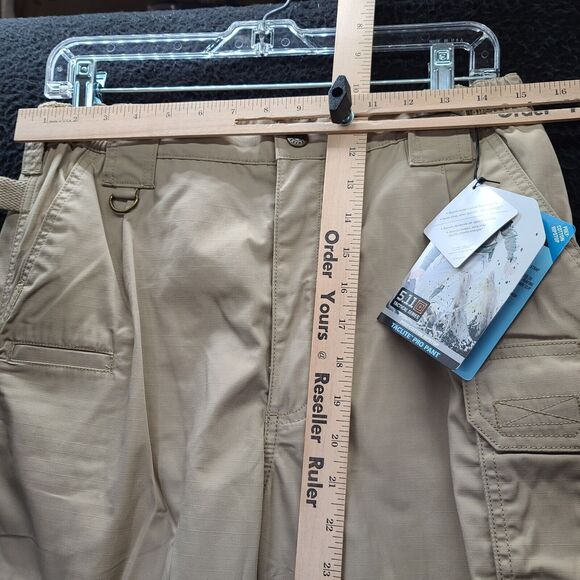5.11 Tactical Series Men 32 Pants Beige DuPoint Teflon Fabric Protector Lot of 2 - Picture 4 of 10